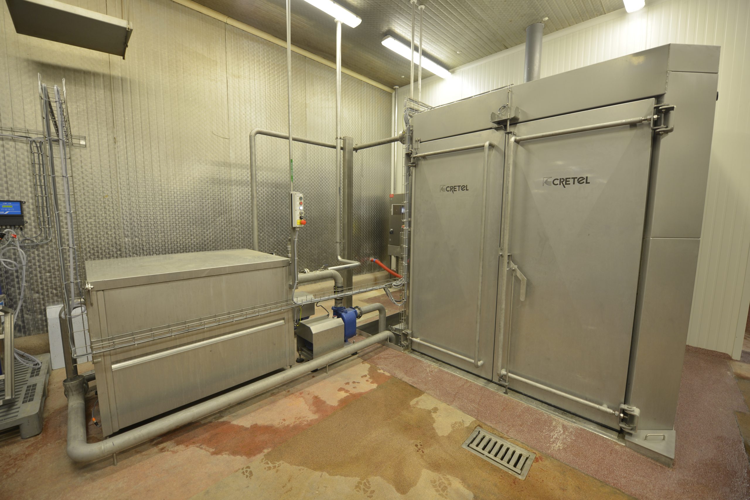 Cretel rack washer up down Imperial