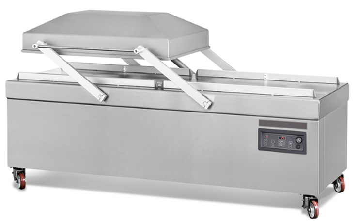 Cretel double chamber vacuum packaging