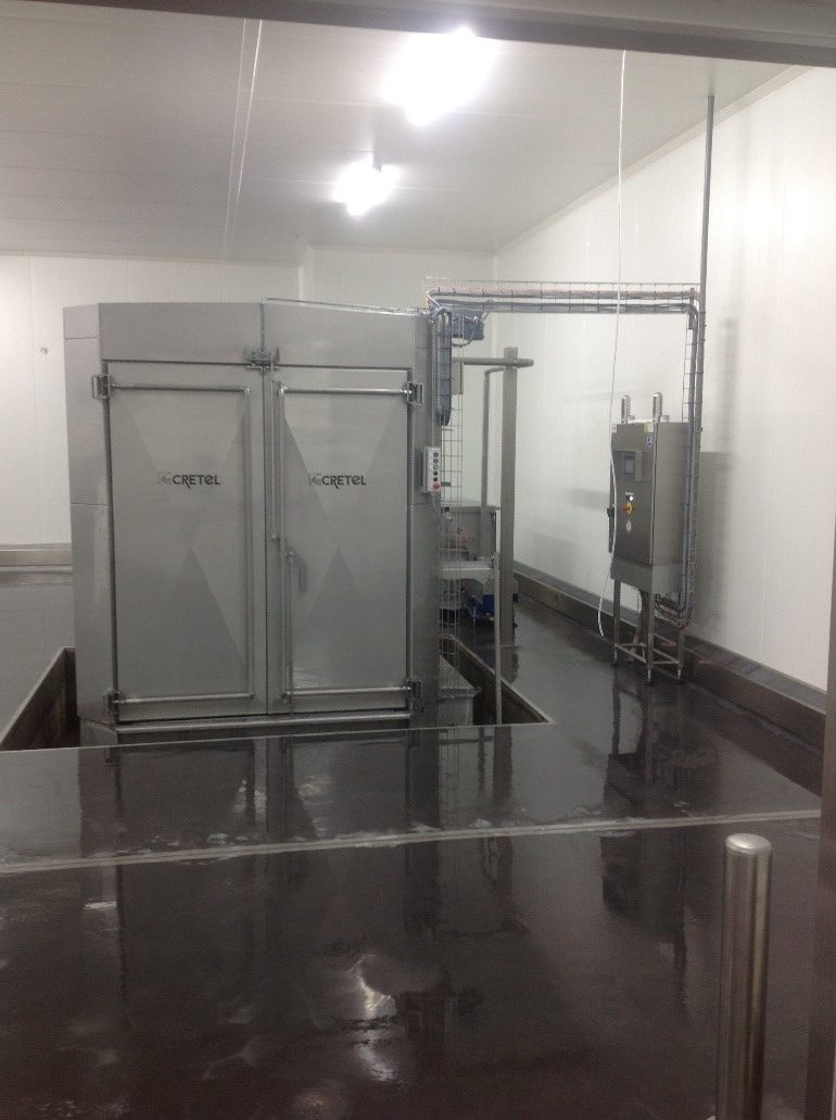 rack washer up down cretel