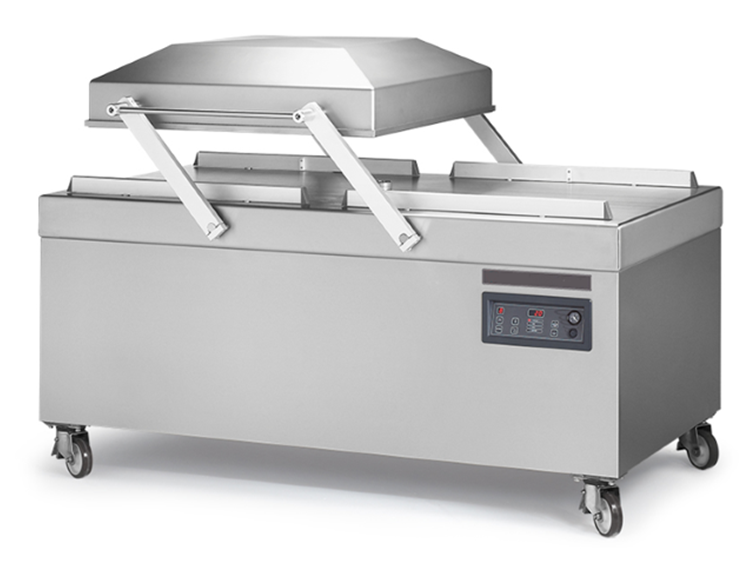 Cretel double chamber vacuum packaging